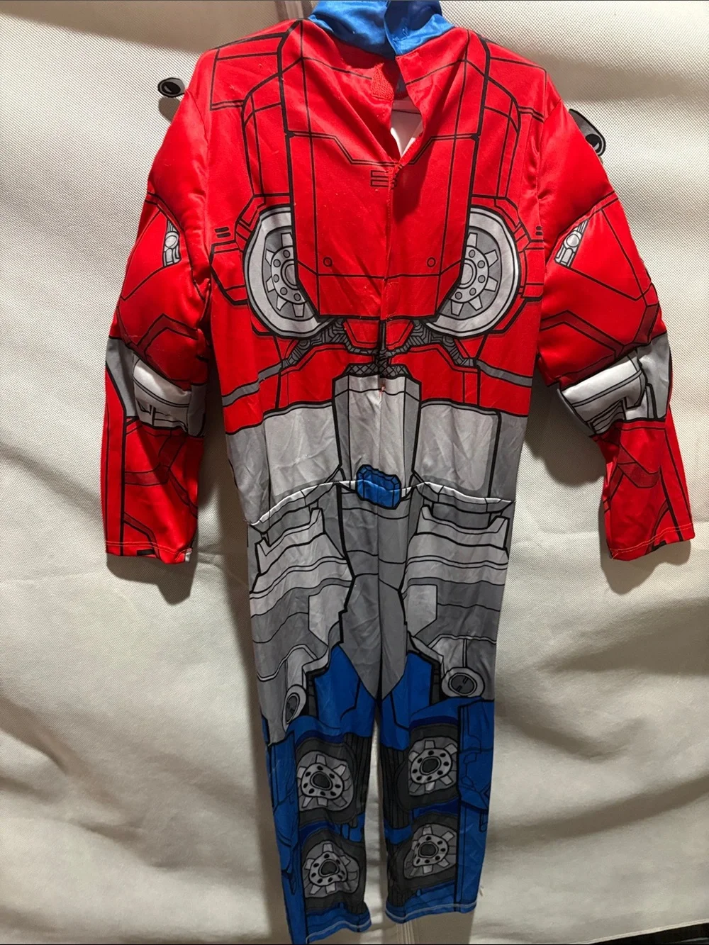 Red and Blue Robot Kids Costume by